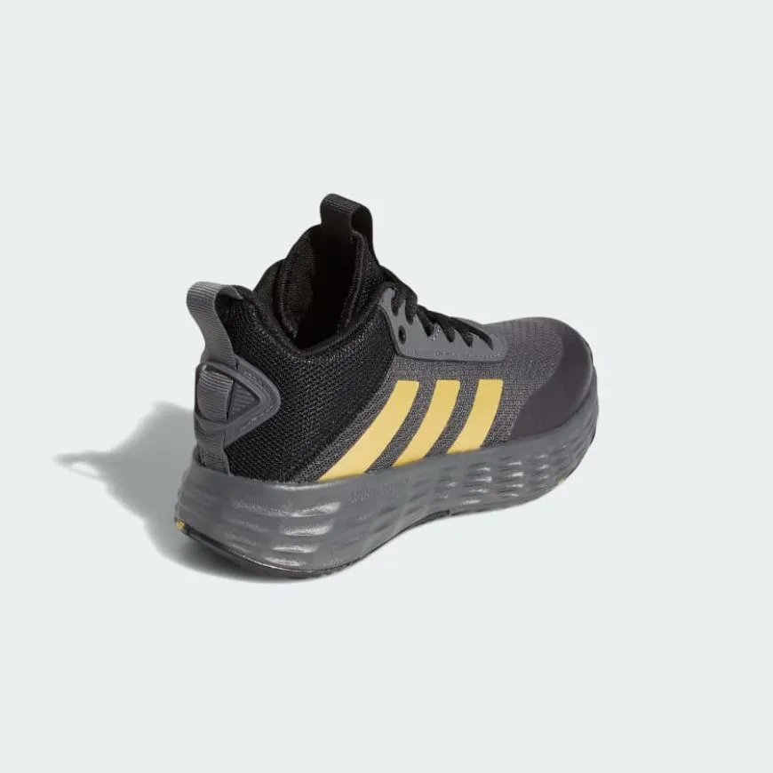 Adidas Ownthegame 2.0 Boys Basketball Shoes Grey/Black/Gold