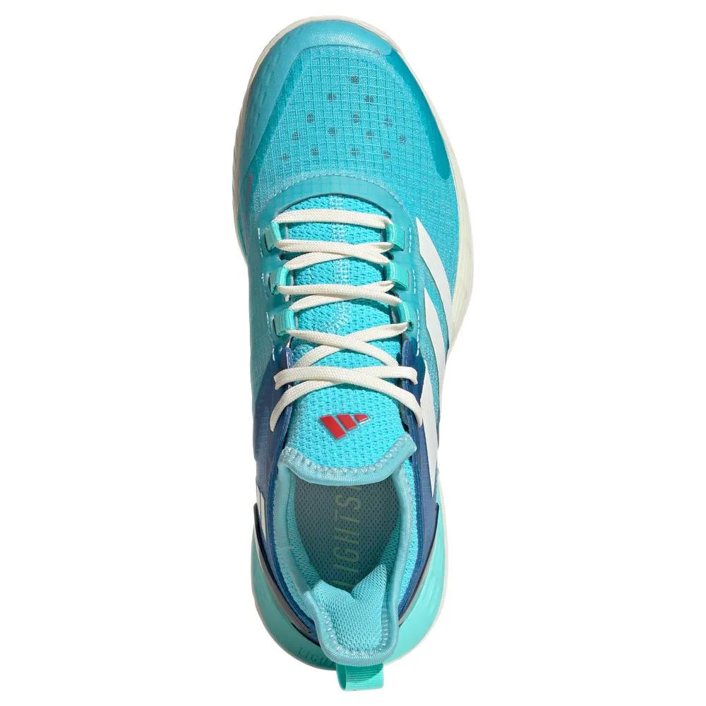 adidas Women's adizero Ubersonic 4.1 - Light Aqua/Flash Aqua