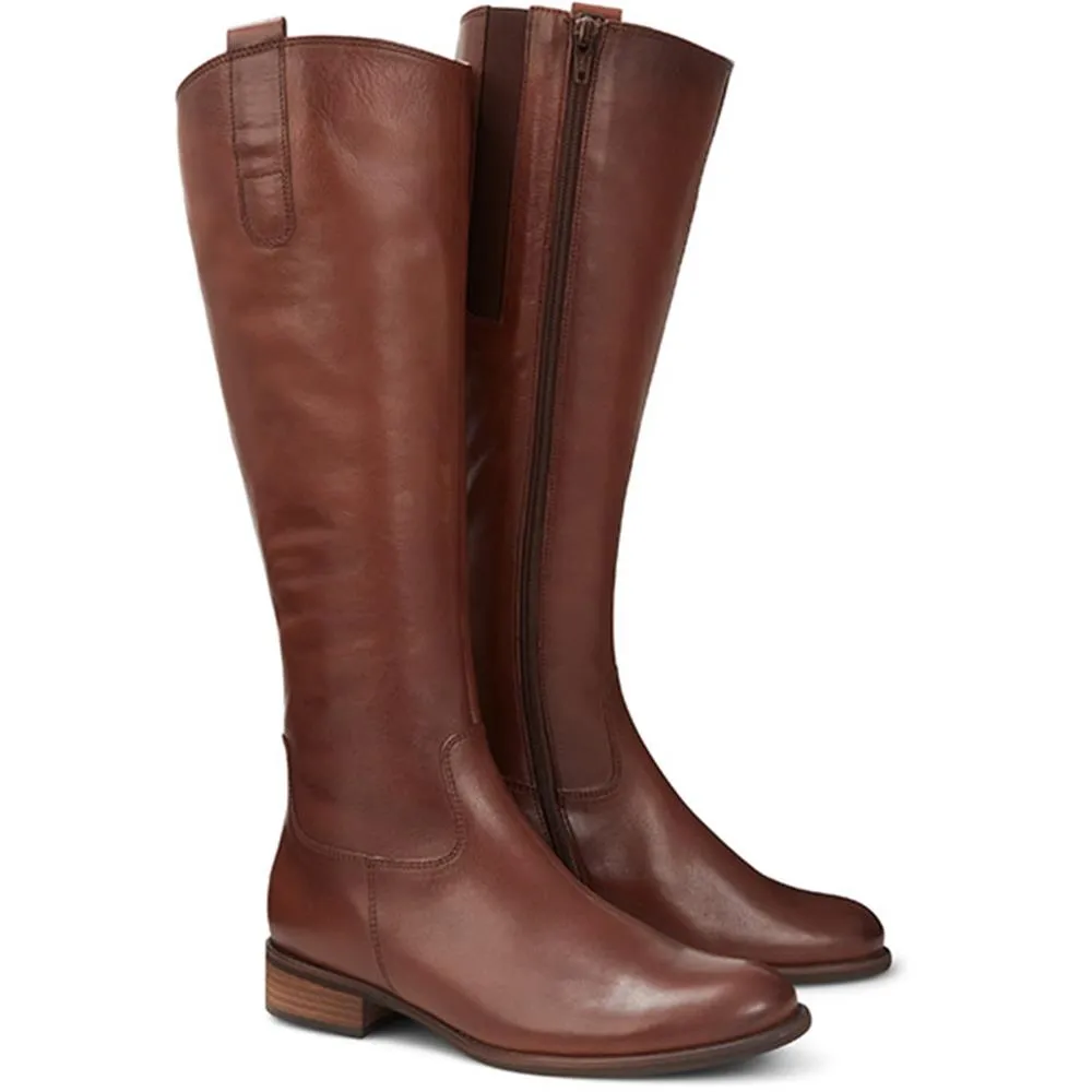 Brook Slim Calf Fit Leather Riding Boots - GAB28507 / 313 145