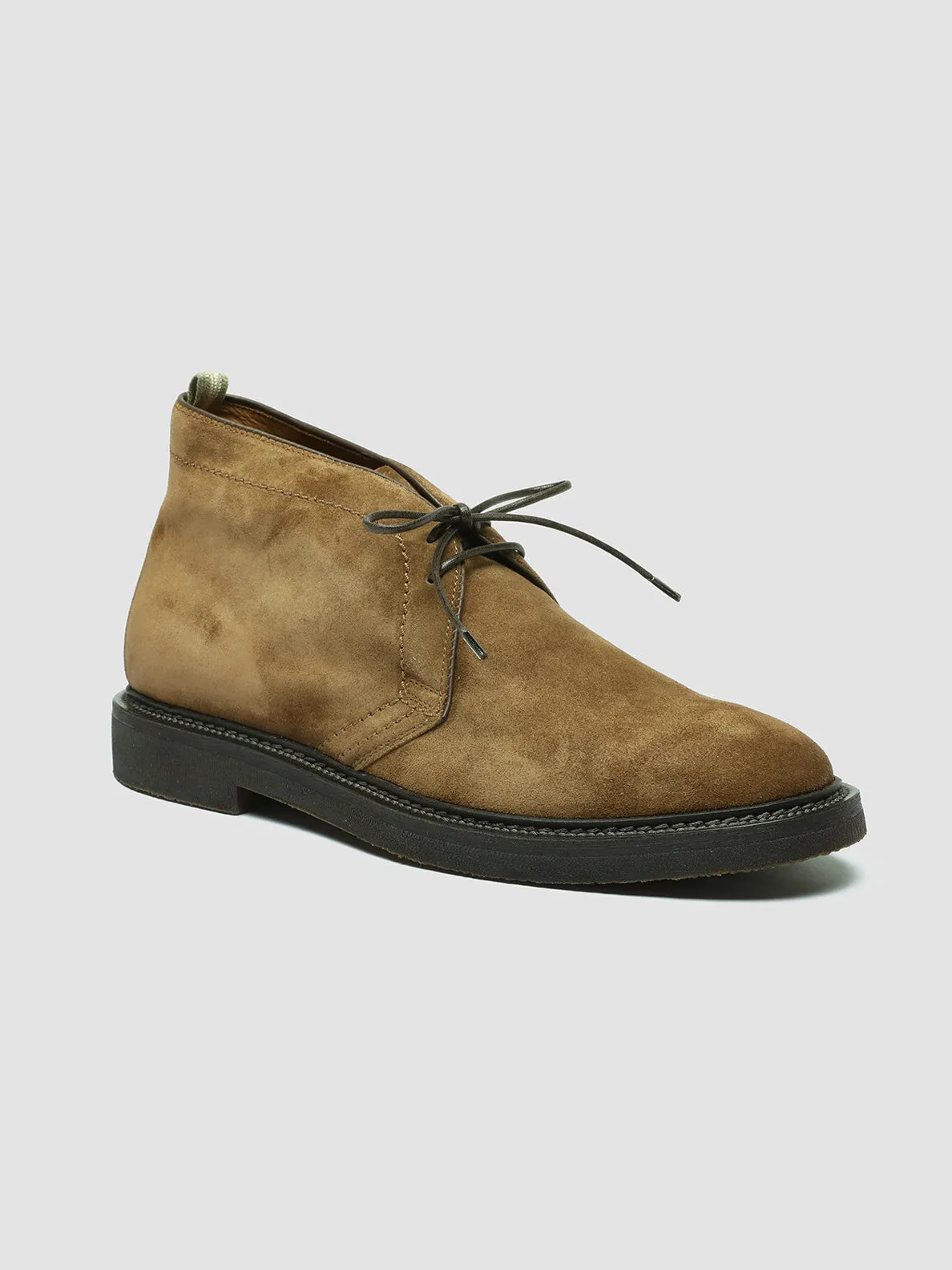 HOPKINS FLEXI 202 - Brown Suede Chukka Boots