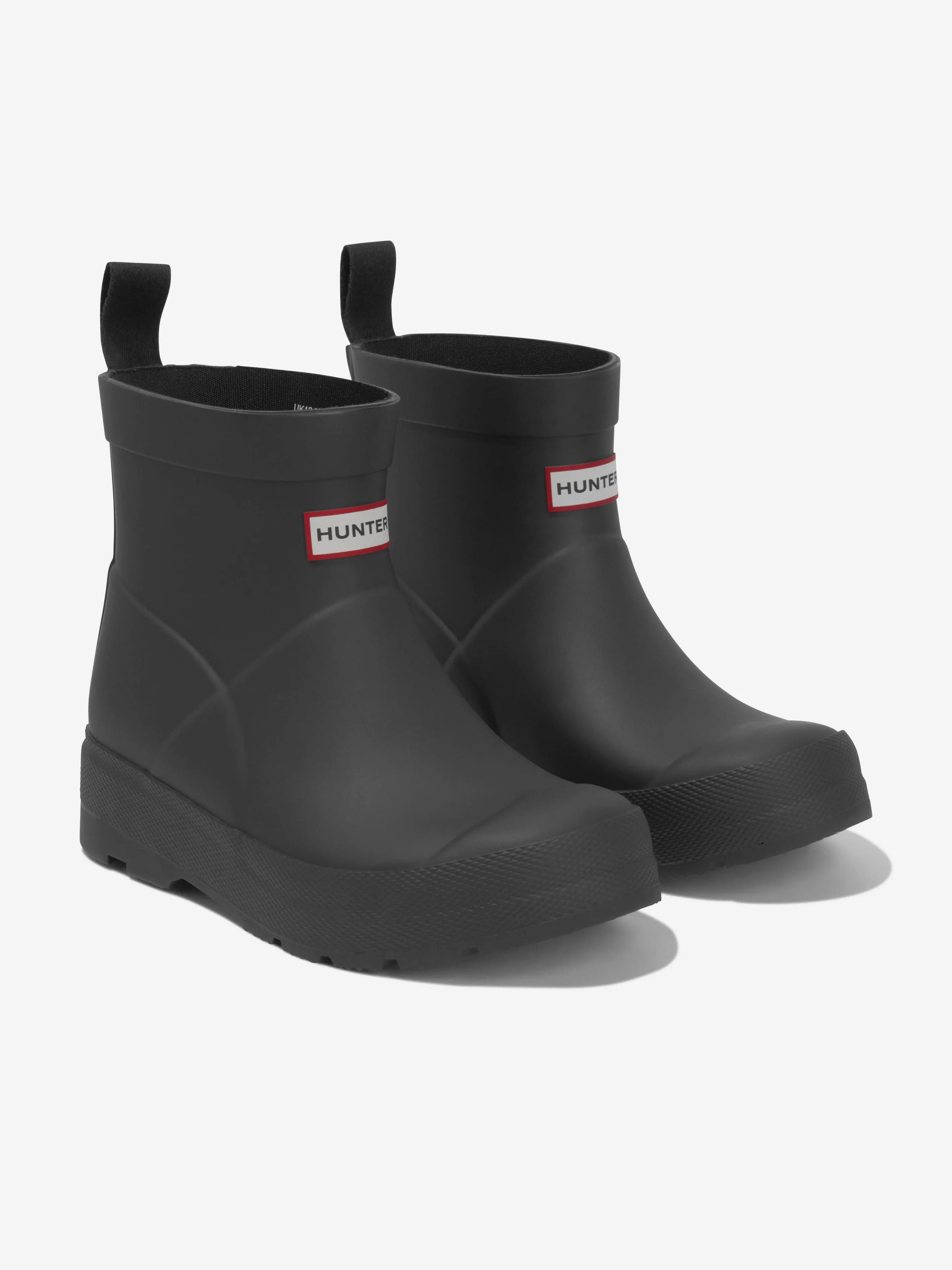 Hunter Kids Play Wellington Boots in Black