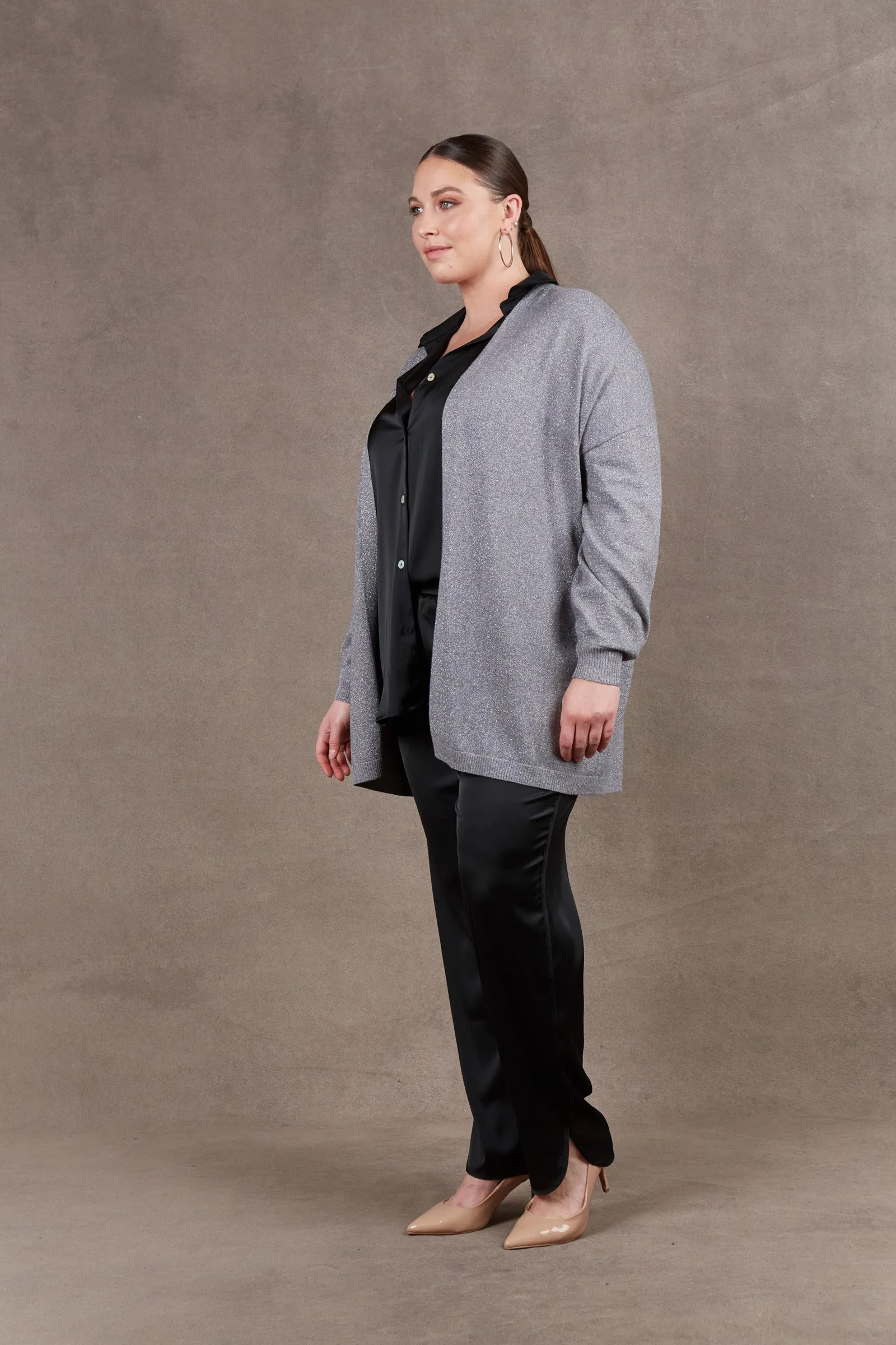 Irula Cardigan - Smoke