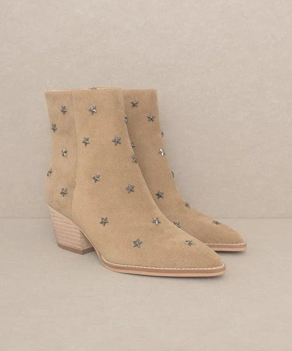 Ivy Studded Stars Western Boots