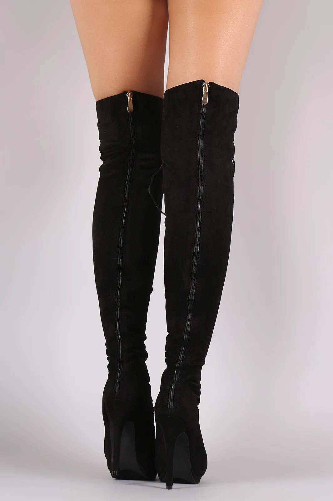 Jenni - Stiletto Heeled Over-The-Knee Boots