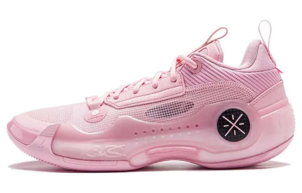 Li Ning WOW 10 Men's Basketball Shoes, Pink