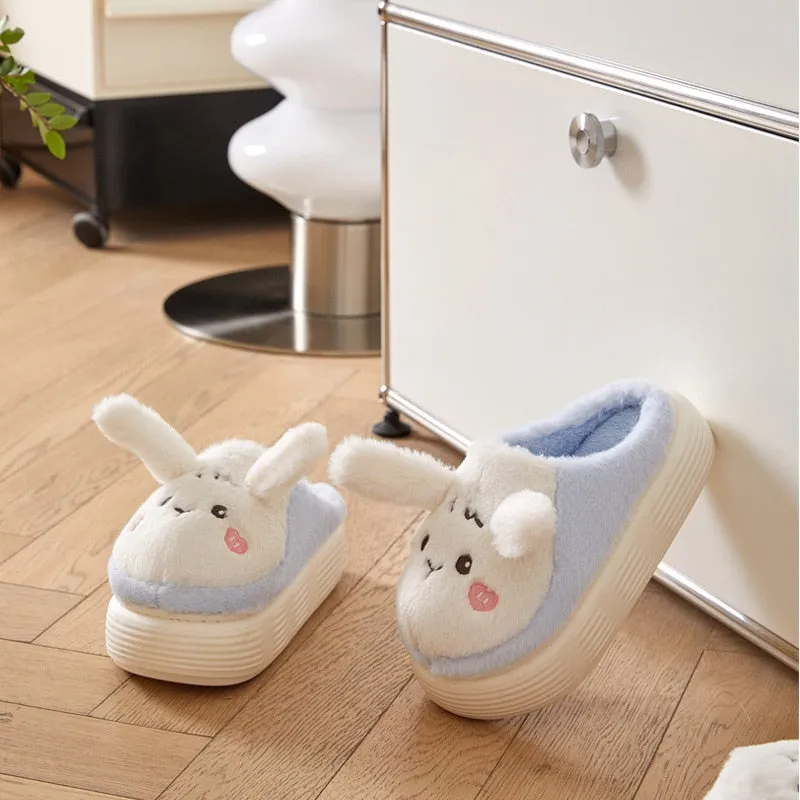 Plush Bunny Platform Slides