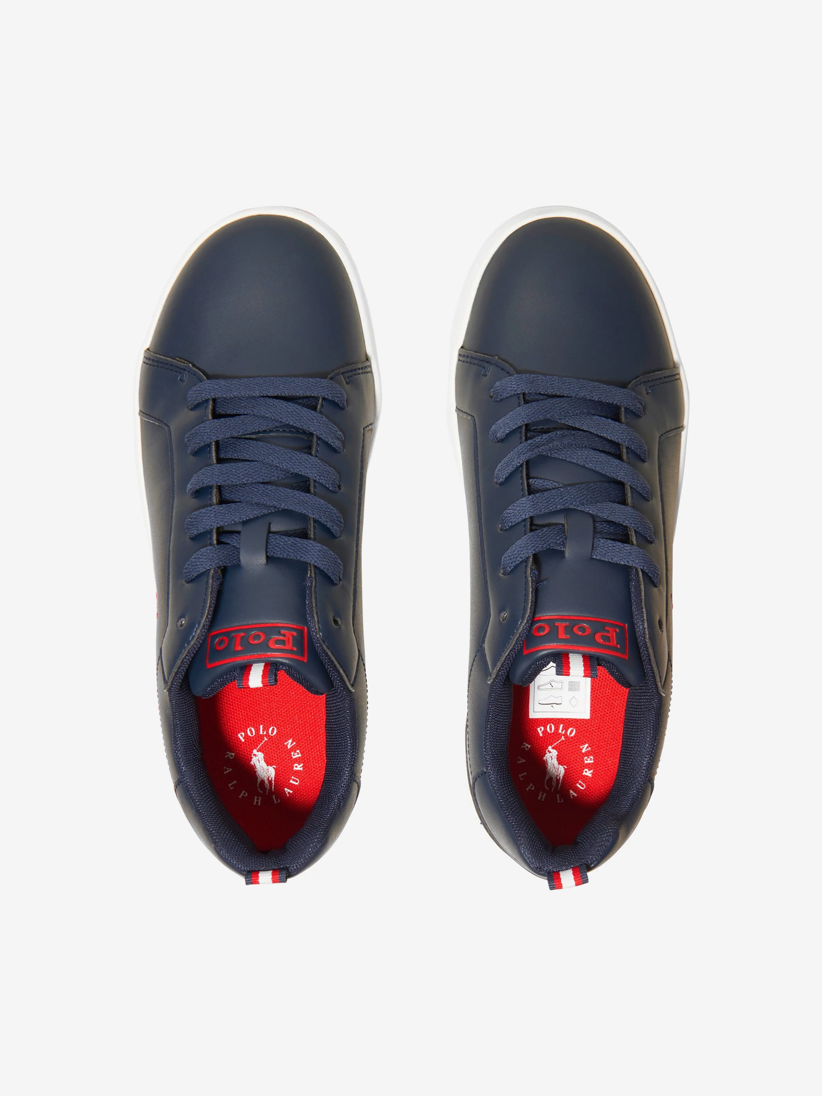 Ralph Lauren Kids Heritage Court Trainers