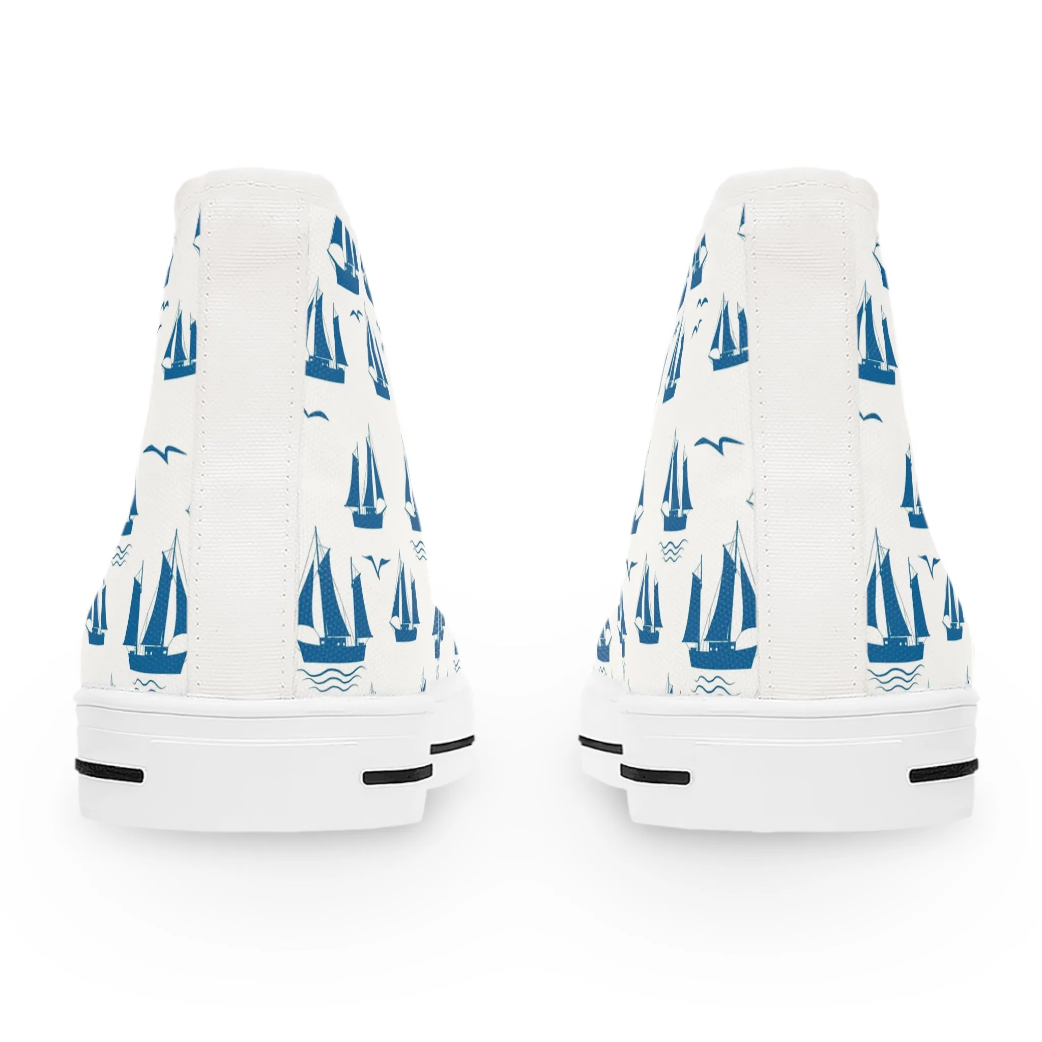 Sailboat Women's High Top Sneakers