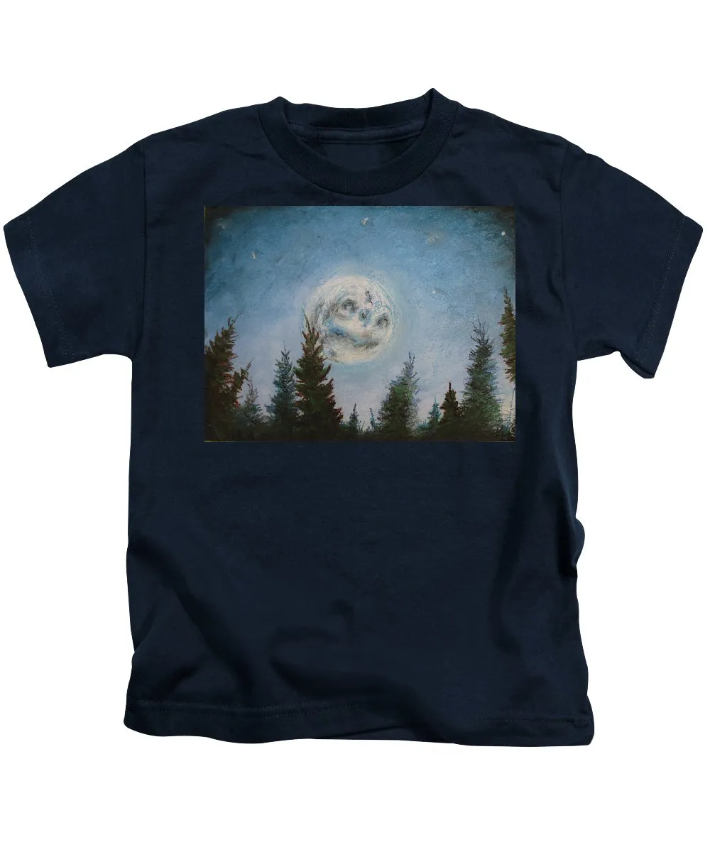 Shiny Moon Sun - Kids T-Shirt