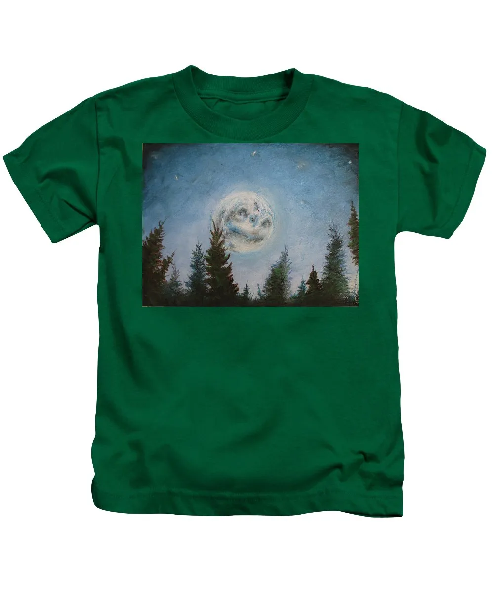 Shiny Moon Sun - Kids T-Shirt