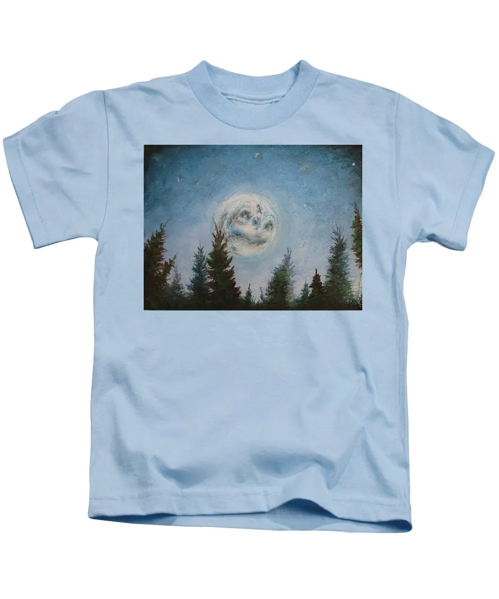 Shiny Moon Sun - Kids T-Shirt