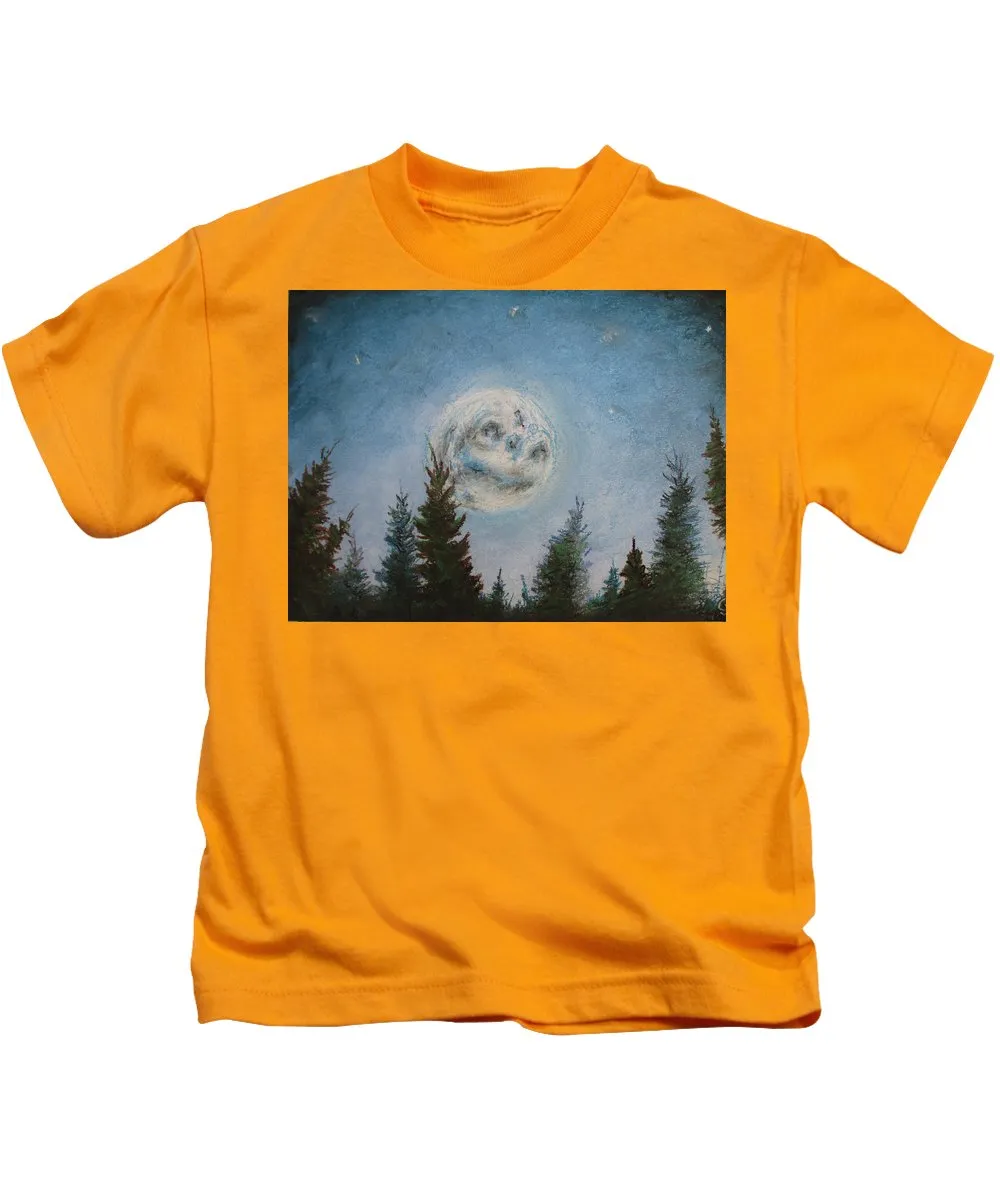 Shiny Moon Sun - Kids T-Shirt