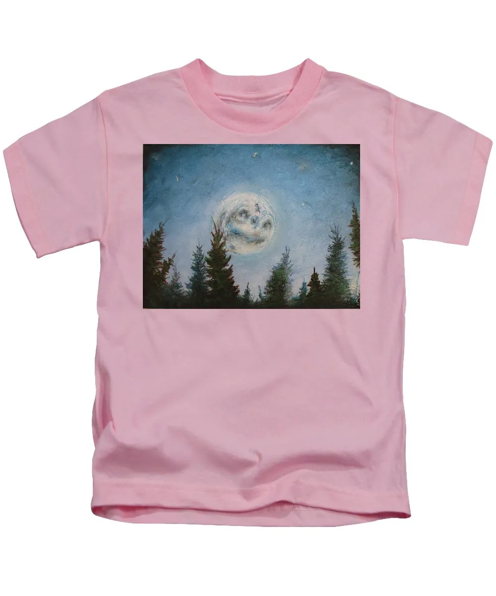 Shiny Moon Sun - Kids T-Shirt