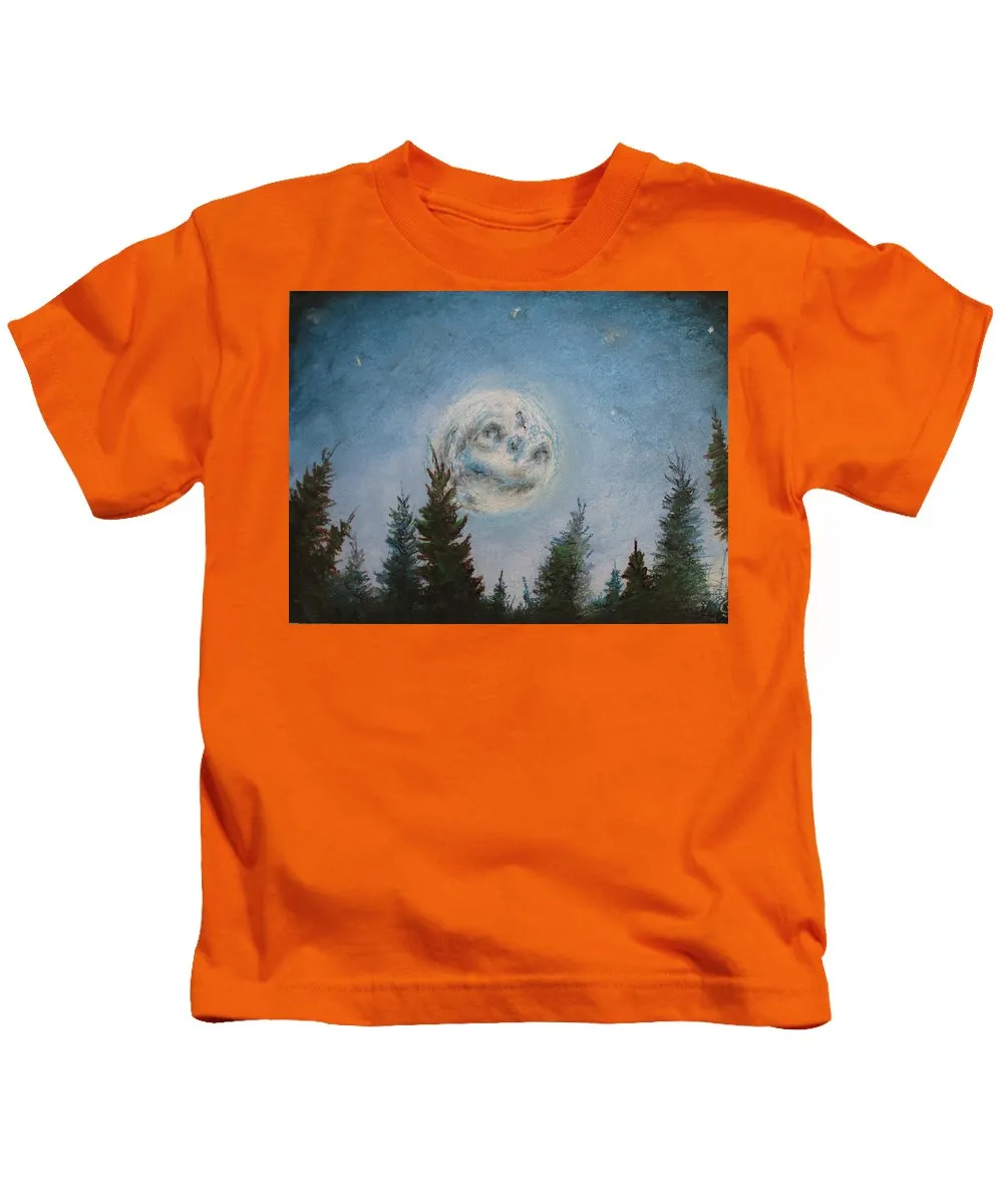 Shiny Moon Sun - Kids T-Shirt