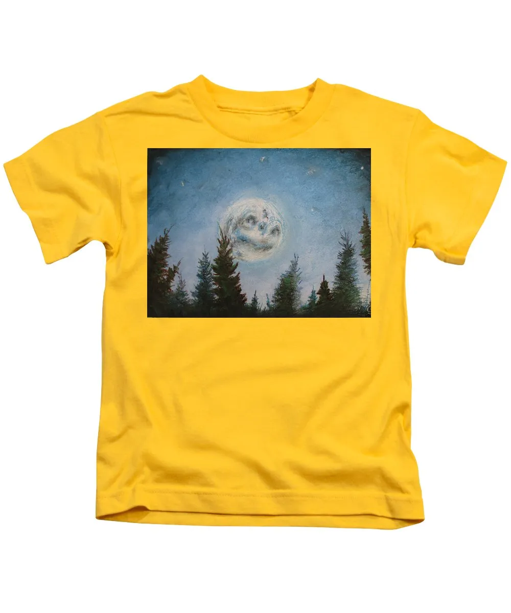 Shiny Moon Sun - Kids T-Shirt