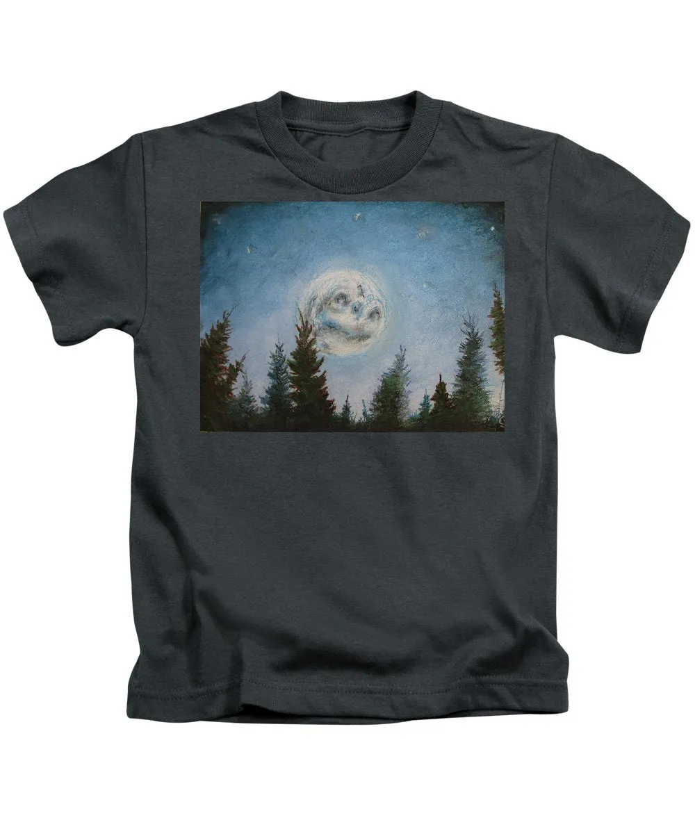 Shiny Moon Sun - Kids T-Shirt