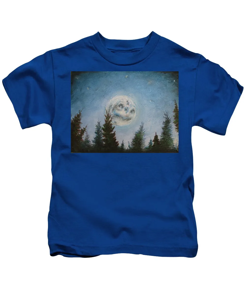 Shiny Moon Sun - Kids T-Shirt