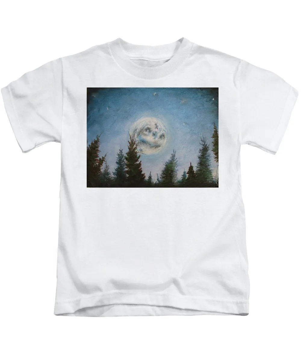 Shiny Moon Sun - Kids T-Shirt