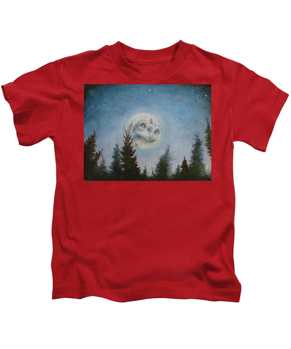 Shiny Moon Sun - Kids T-Shirt