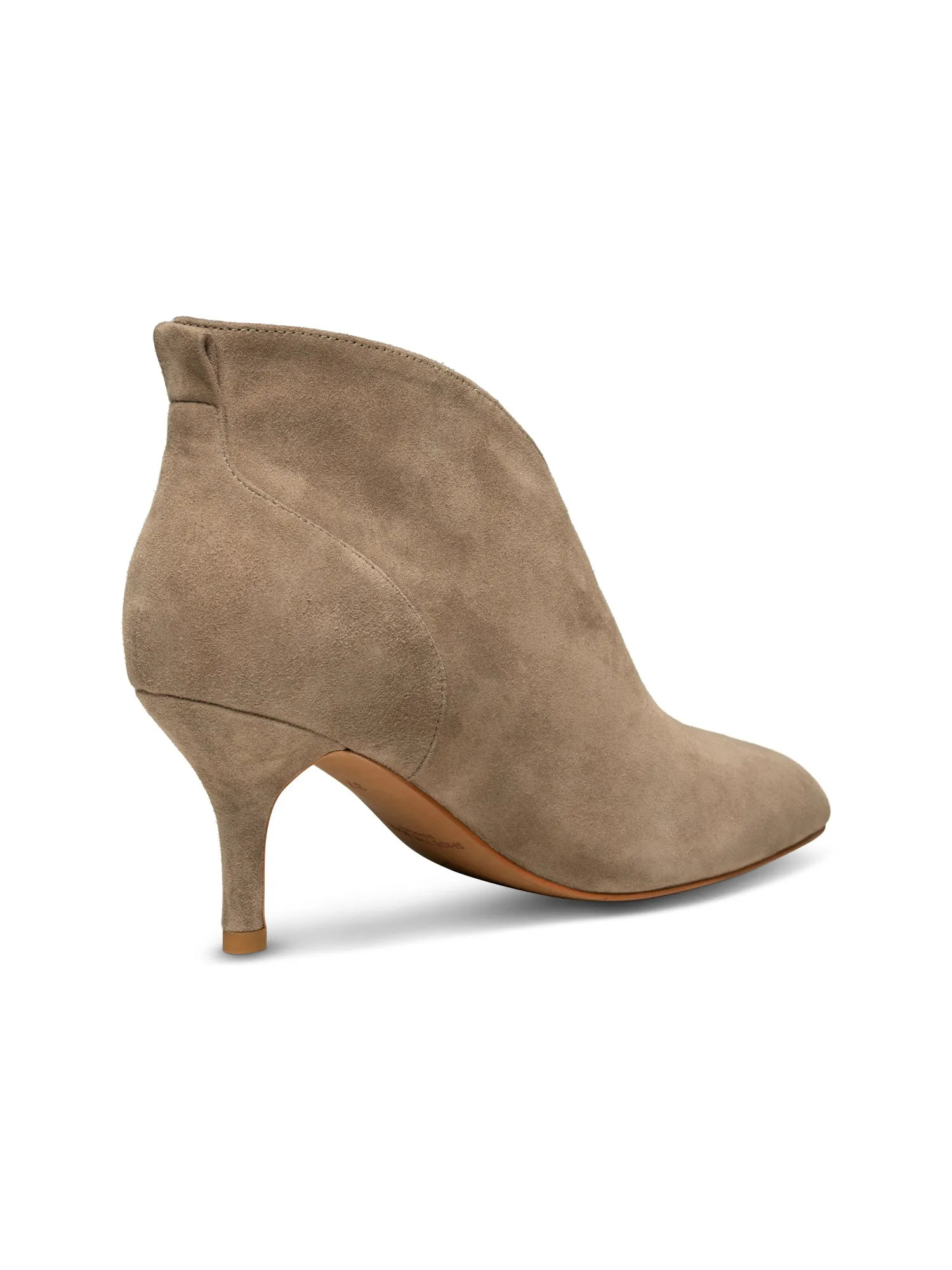 Shoe The Bear Valentine Low Cut Suede Ankle Boots-Taupe-STB1738