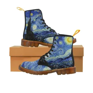 Starry Night Women's Canvas Boots