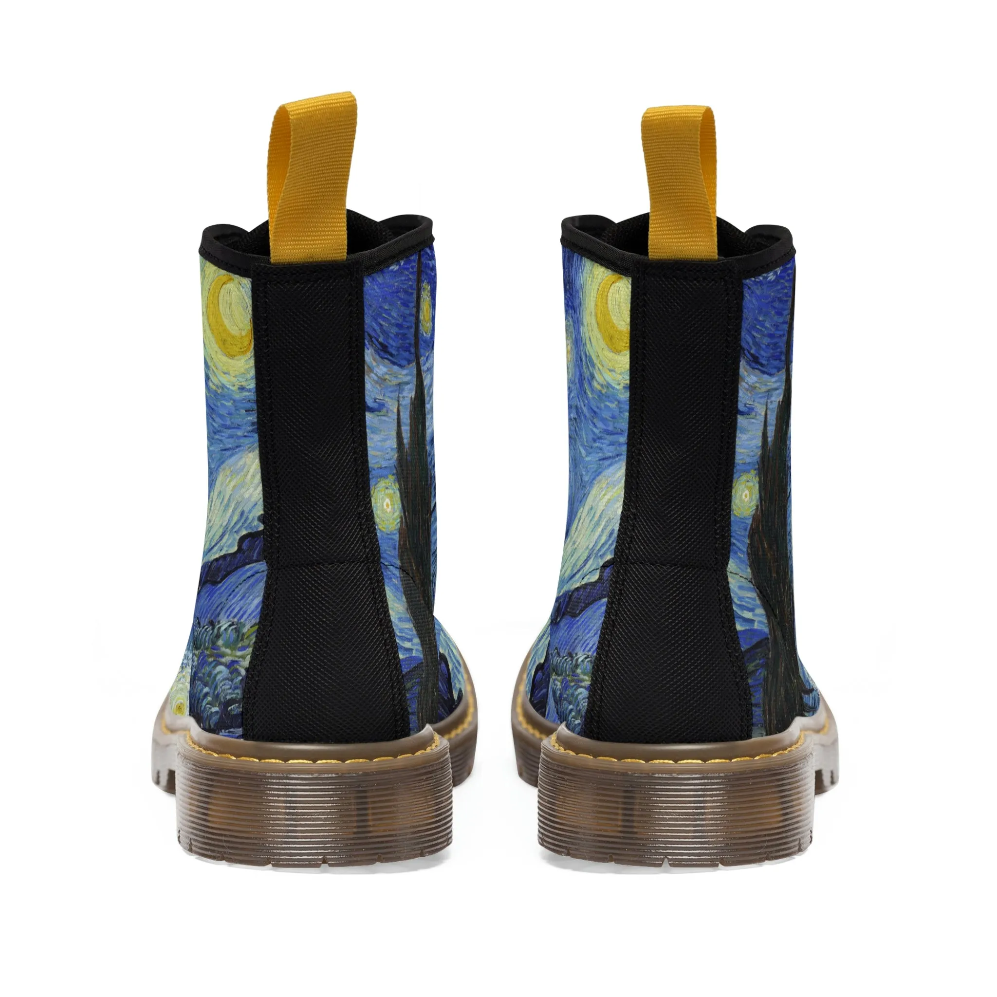 Starry Night Women's Canvas Boots