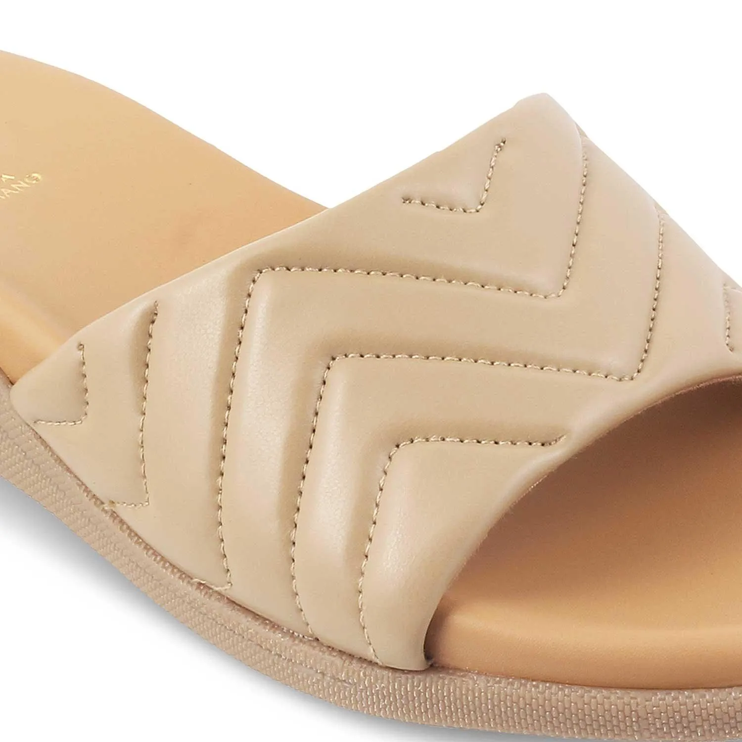 The Colflat Beige Women's Casual Flats Tresmode