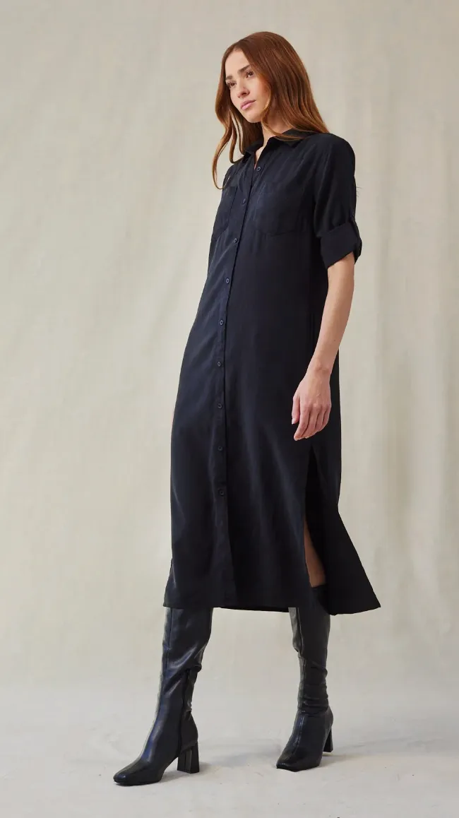 Western Yoke Duster Dress