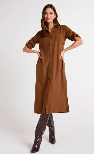 Western Yoke Duster Dress