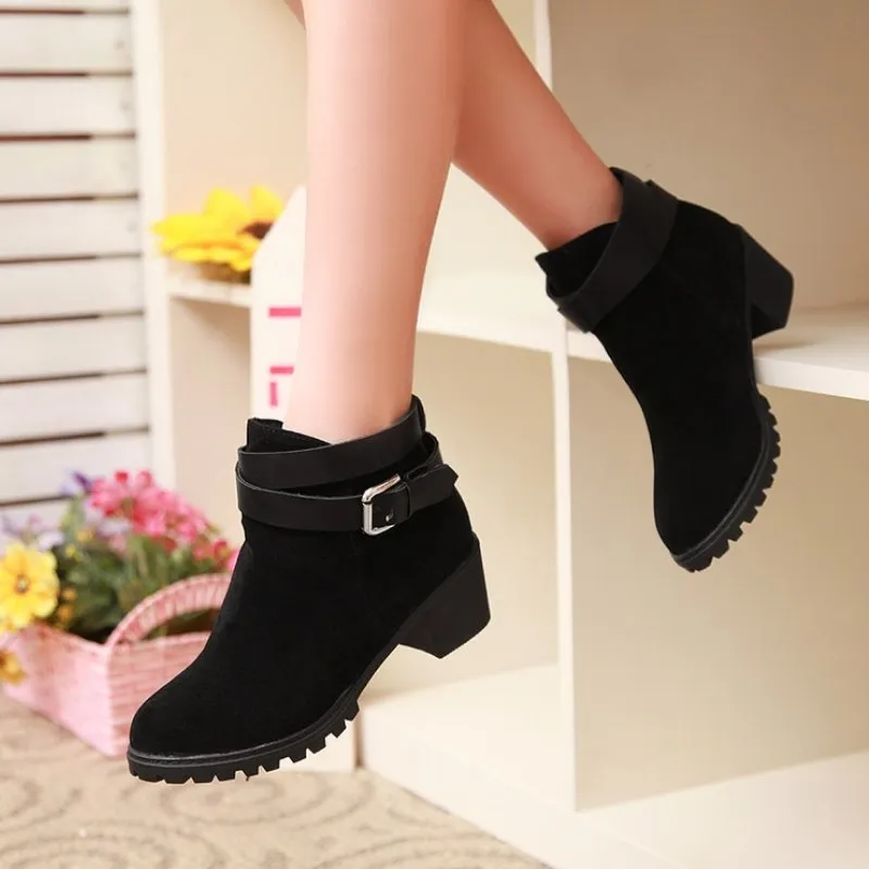 Women's Boots Ankle Straps